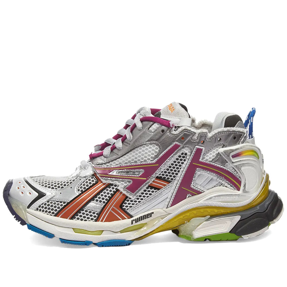 Balenciaga Runner Sneaker Grey Multi-Color