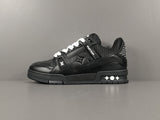 Louis Vuitton Trainer Embossed Monogram Black