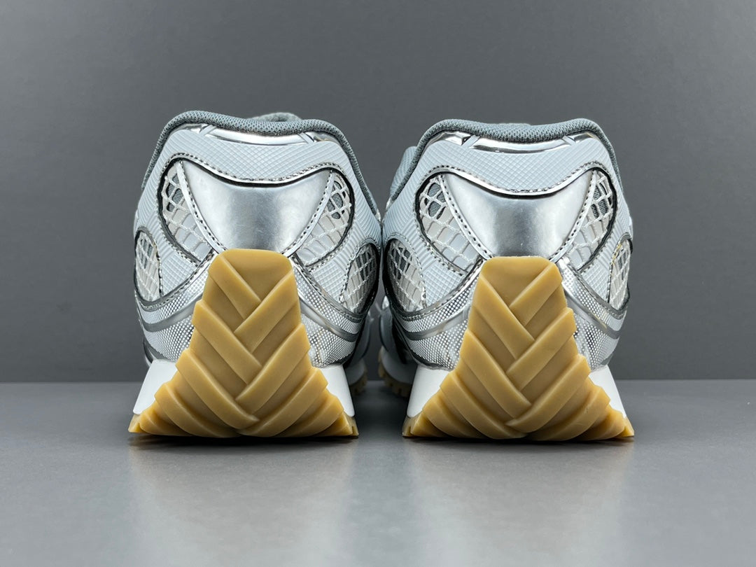 Bottega Veneta Orbit Sneaker White Silver