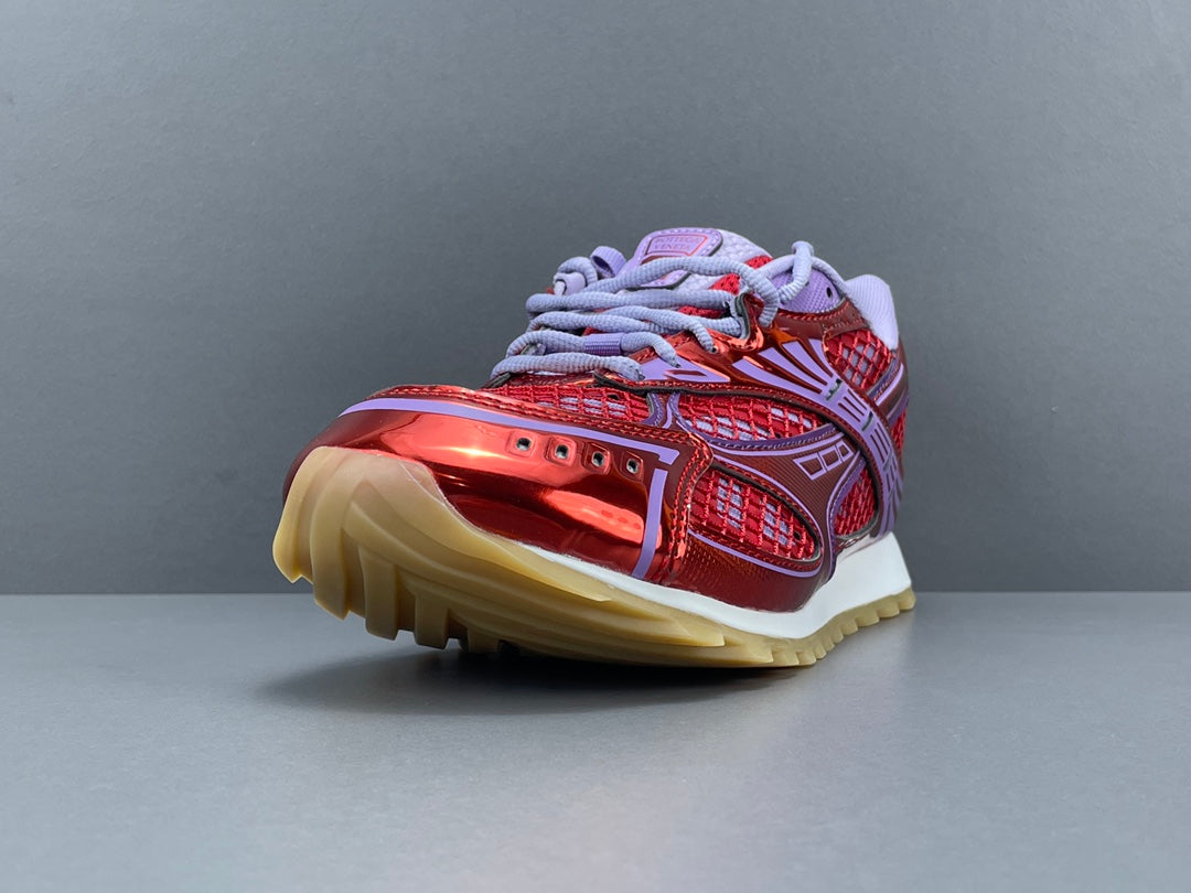 Bottega Veneta Orbit Sneaker Red