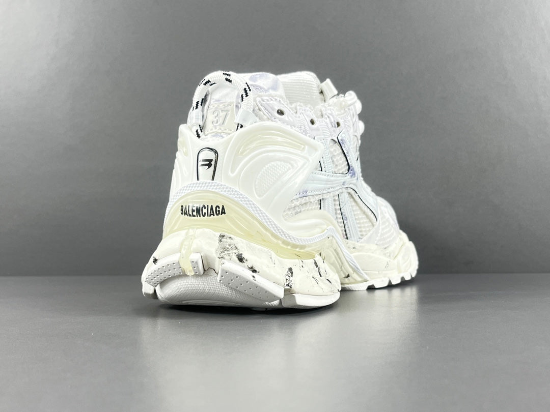 Balenciaga Runner Sneaker In White
