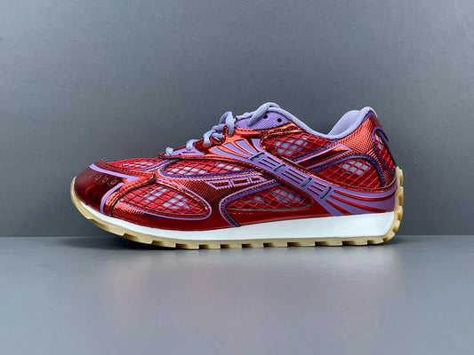 Bottega Veneta Orbit Sneaker Red