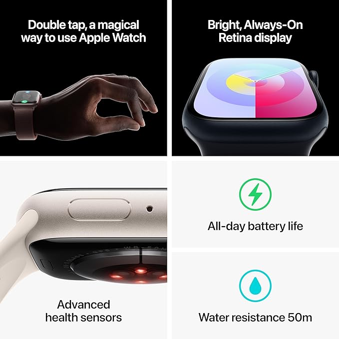 Apple Watch Series 9 Starlight