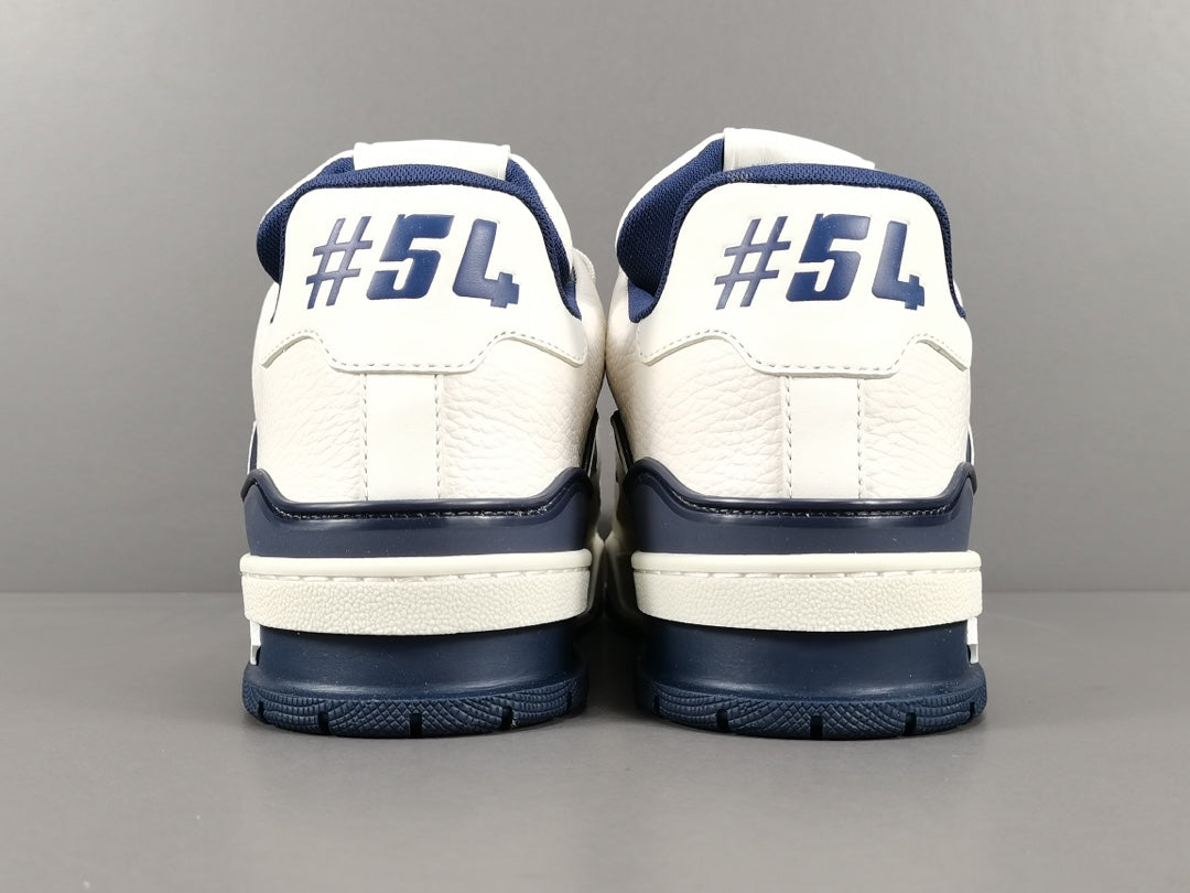 Louis Vuitton Trainer Low #54 Mini Monogram -Blue