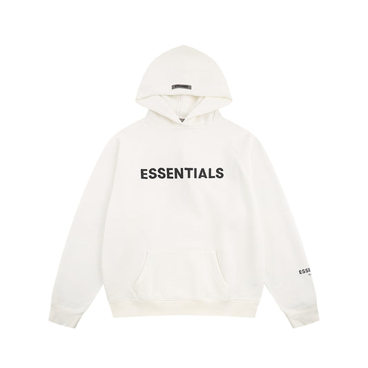 Essentials Pullover Hoodie White