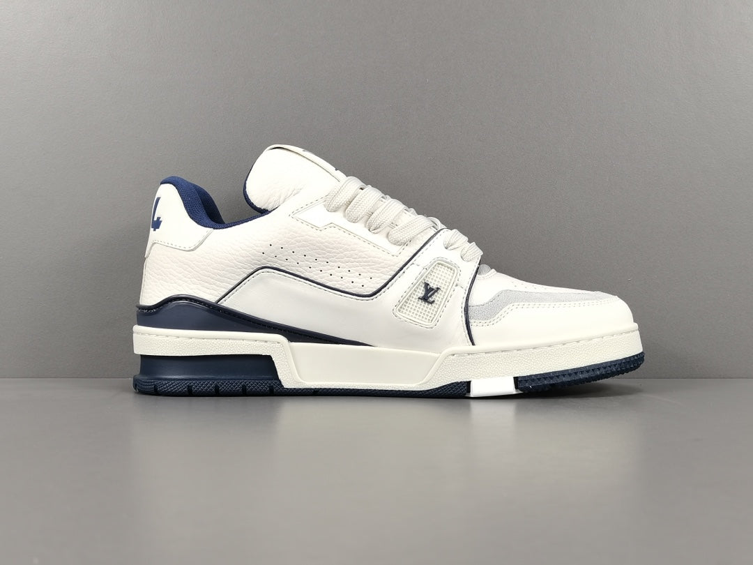 Louis Vuitton Trainer Low #54 Mini Monogram -Blue
