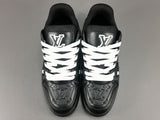 Louis Vuitton Trainer Embossed Monogram Black