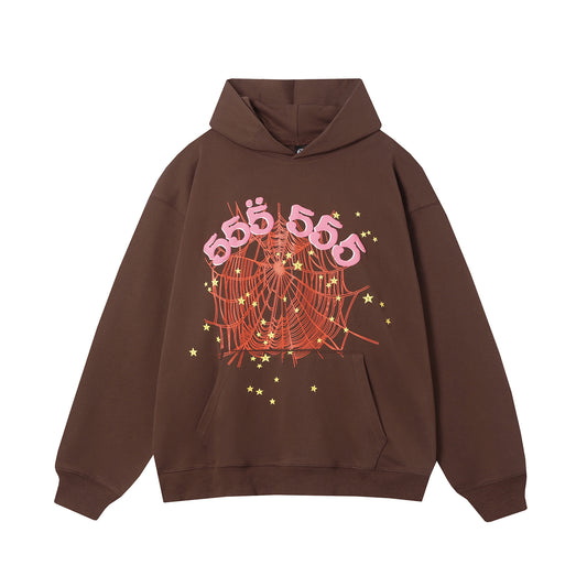 Set Of Sp5der Number 555 Brown