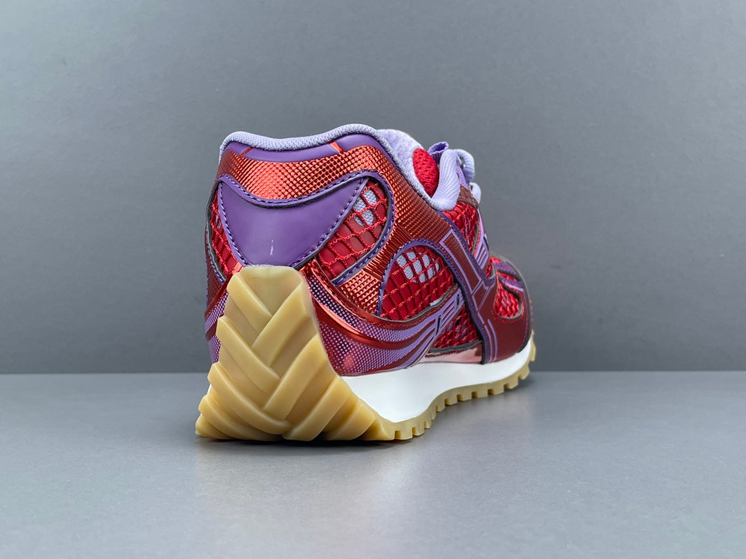 Bottega Veneta Orbit Sneaker Red