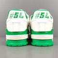 Louis Vuitton Trainer Low #54 Signature-White Green