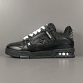 Louis Vuitton Trainer Embossed Monogram Black