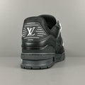 Louis Vuitton Trainer Embossed Monogram Black