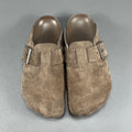 Balenciaga Sunday Suede Mule Brown