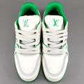 Louis Vuitton Trainer Low #54 Signature-White Green