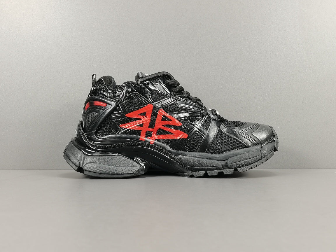 Balenciaga Runner Sneacker Black Graffiti