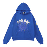 Sp5der 555 Hoodie Blue