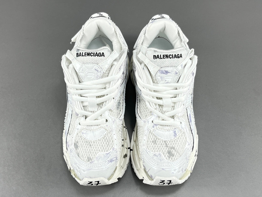 Balenciaga Runner Sneaker In White