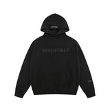 Essentials Pullover Hoodie Black