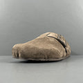 Balenciaga Sunday Suede Mule Brown
