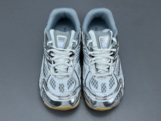 Bottega Veneta Orbit Sneaker White Silver