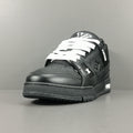 Louis Vuitton Trainer Embossed Monogram Black