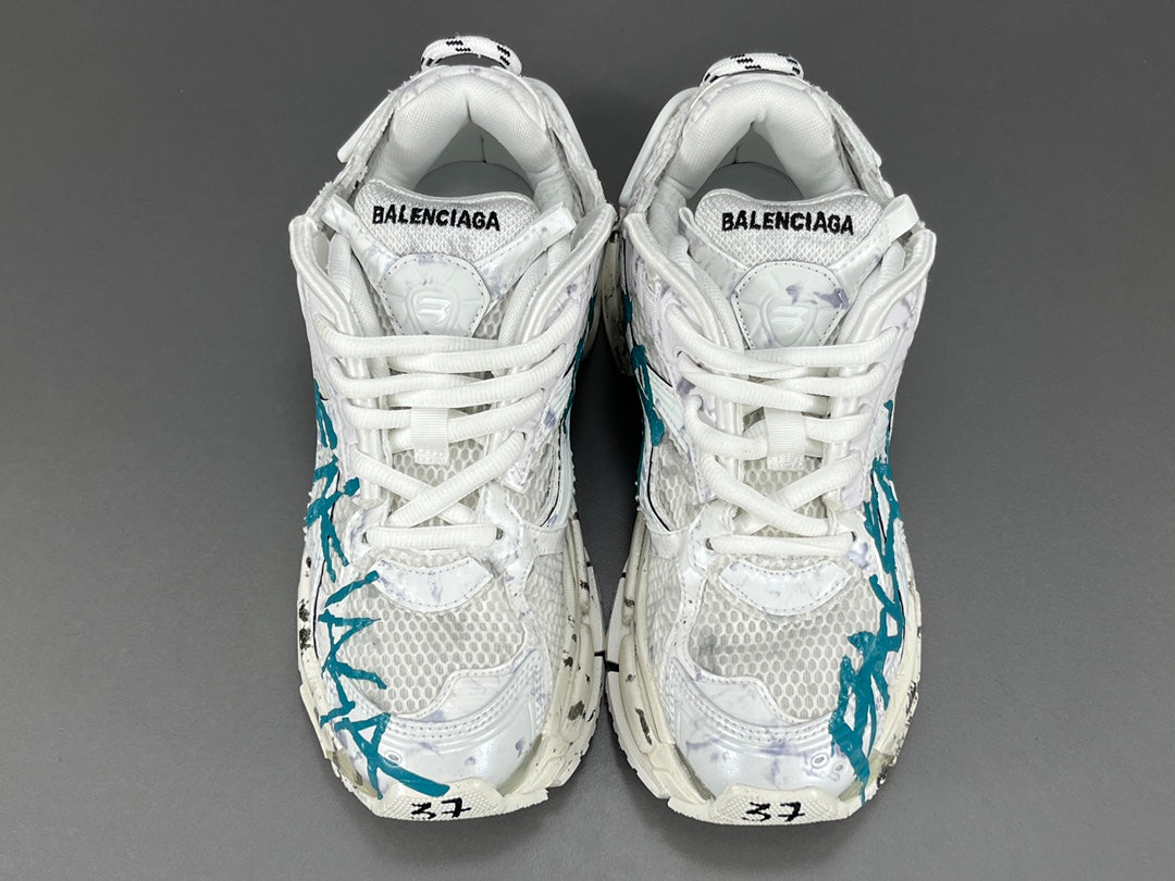 Balenciaga Runner White Graffiti