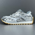 Bottega Veneta Orbit Sneaker White Silver