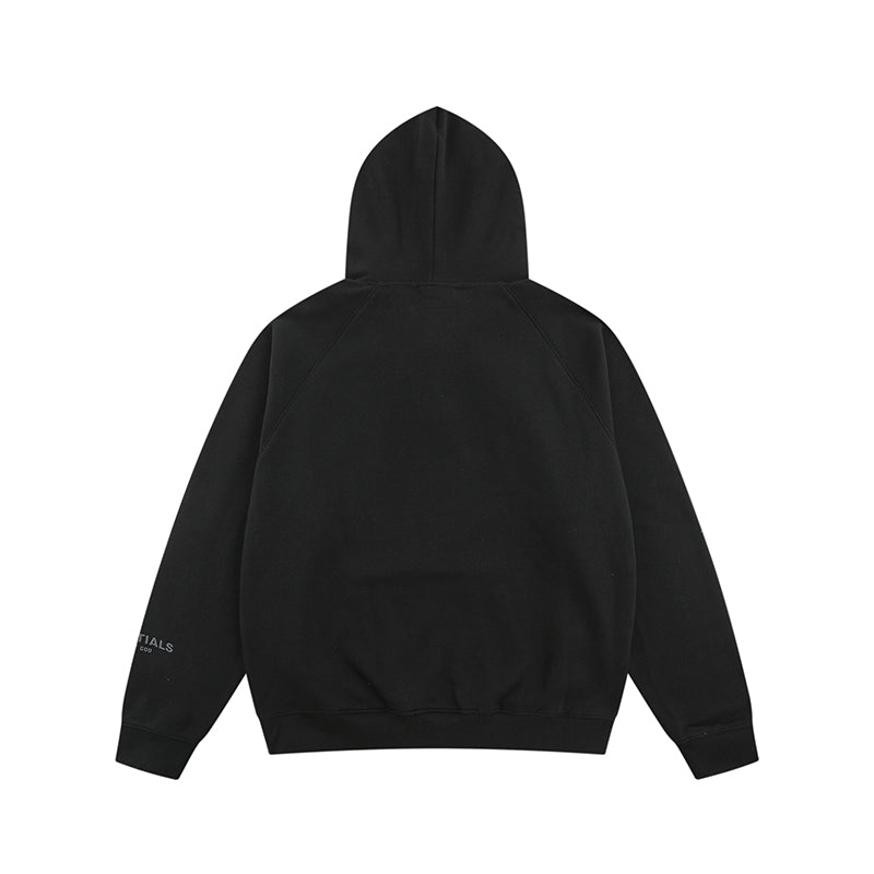 Essentials Pullover Hoodie Black
