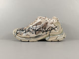 Balenciaga Runner Sneaker Brown Graffiti