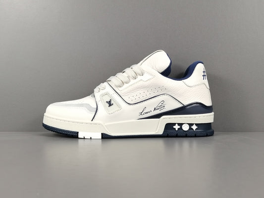 Louis Vuitton Trainer Low #54 Mini Monogram -Blue