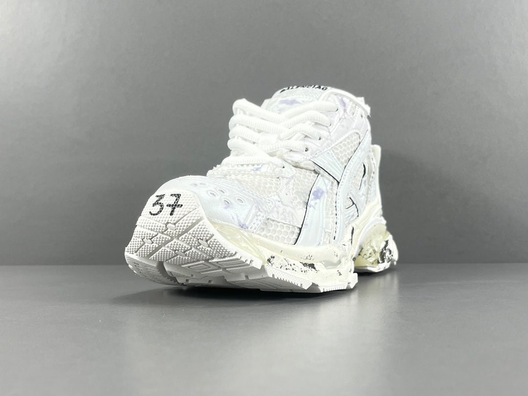 Balenciaga Runner Sneaker In White