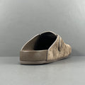 Balenciaga Sunday Suede Mule Brown