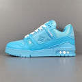 Louis Vuitton Trainer Embossed Monogram Blue