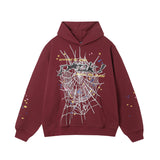 Set Of Sp5der P*nk Hoodie