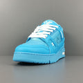Louis Vuitton Trainer Embossed Monogram Blue