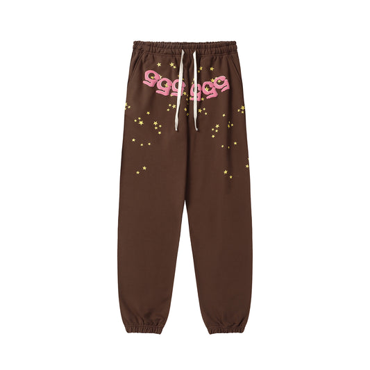 Set Of Sp5der Number 555 Brown