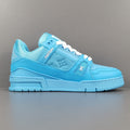 Louis Vuitton Trainer Embossed Monogram Blue
