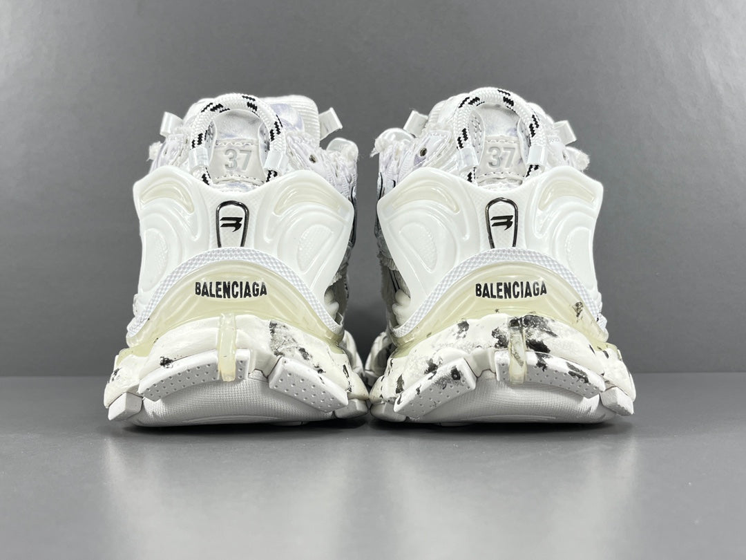 Balenciaga Runner Sneaker In White