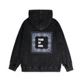 Essentials Oversized Black Hoodie Unique Design