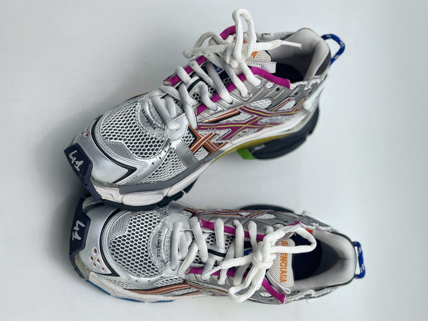 Balenciaga Runner Sneaker Grey Multi-Color
