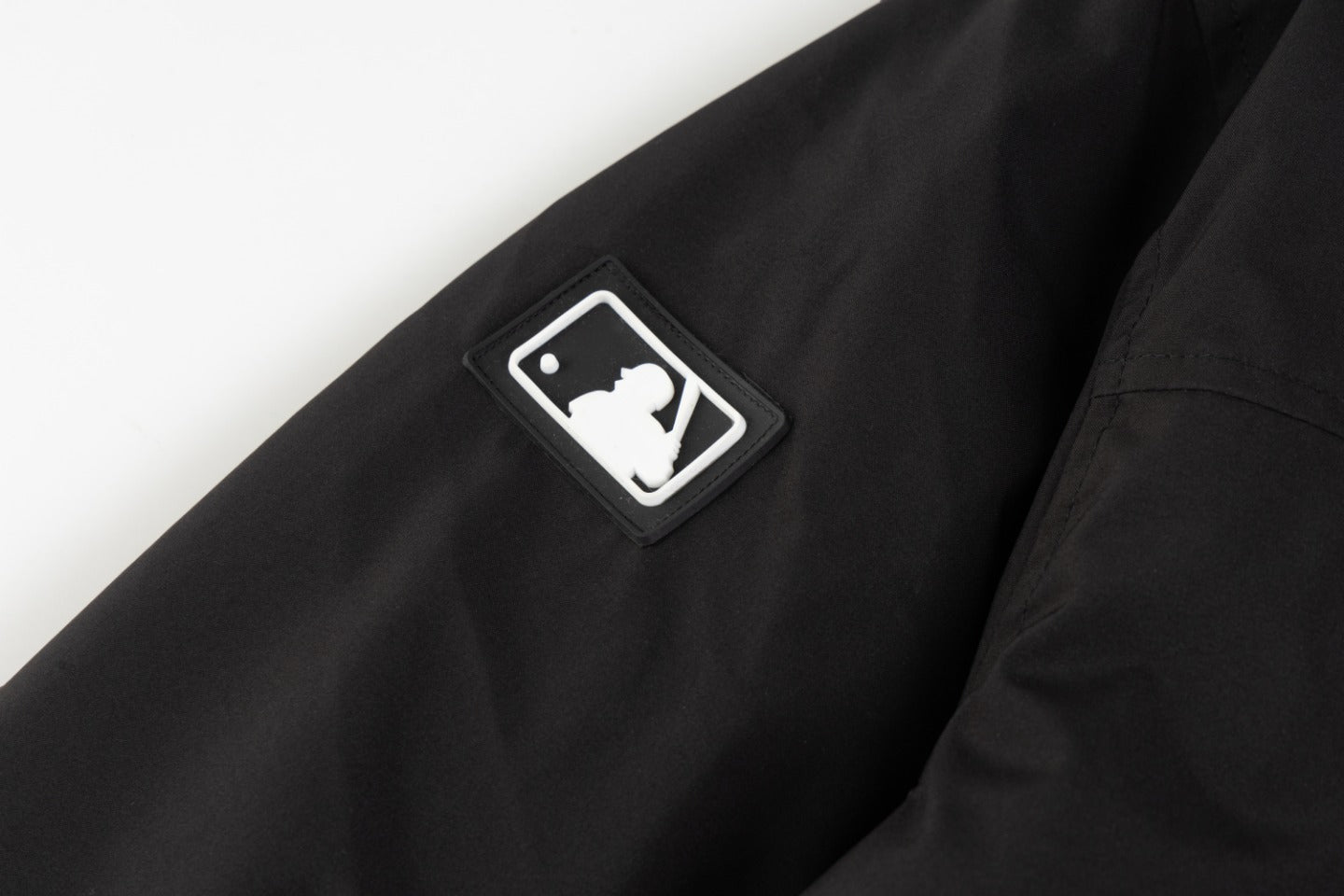 MLB New York Yankees hooded down jacket with a fur trim