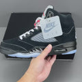 Nike Air Jordan 5 Black Metallic Reimagined